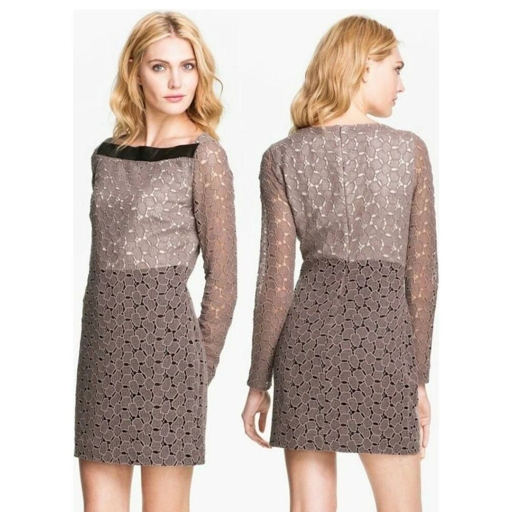 Diane Von Furstenberg New Sarita Pebble Lace Dress‎ Size 8 NWT